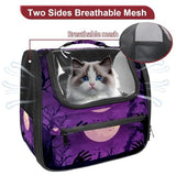 Halloween Pet Carrier Airline Approved Pet Carrier Bag Dog Carrier for Small Medium Cats Dogs Puppies Kitten