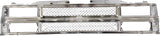 Garage-Pro Grille Assembly Compatible with CHEVROLET C/K FULL SIZE P/U 1994-2000/SUBURBAN 1994-1999 Mesh Insert All Chrome with Dual/Composite HL